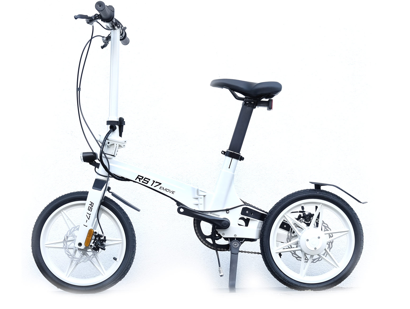 RS17 Faltbike Modell 2.0 - Weiß 5,2 Ah Demogerät mit min. Nutzungsspuren