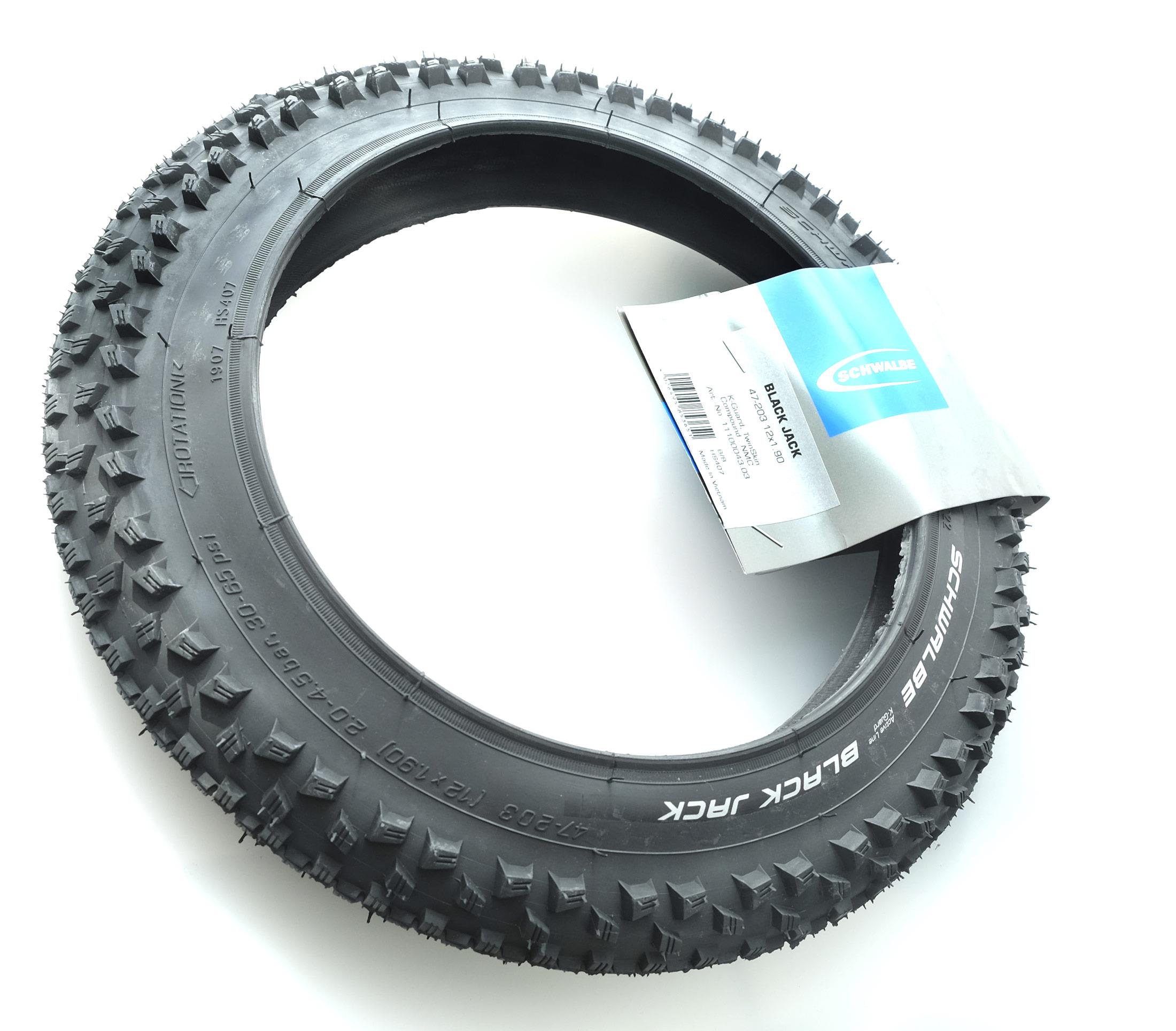 SCHWALBE Reifen Black Jack 12"