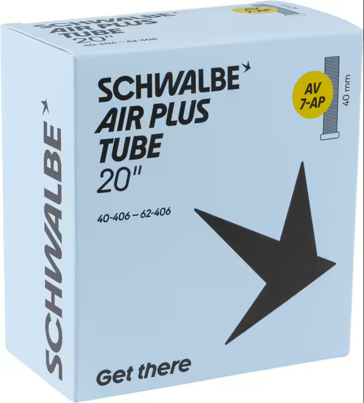 SCHWALBE Schlauch Nr.7+ AP, Air Plus, 20 - Schraderventil (AV) Valve variation: Auto- Schrader