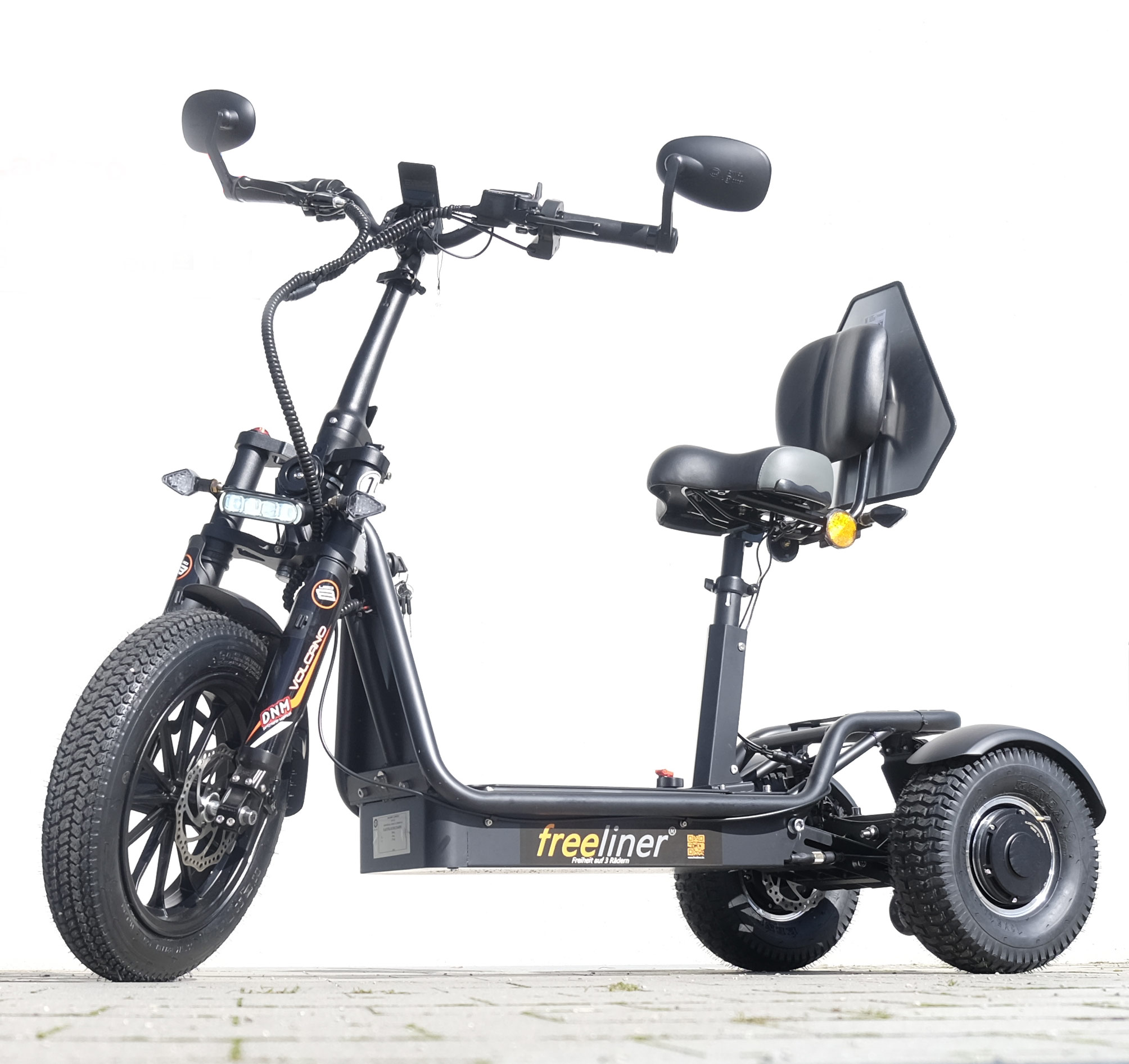 Freeliner EVO III Air 15 km/h Krankenfahrstuhl-Zulassung - Basis Akku (26 Ah)