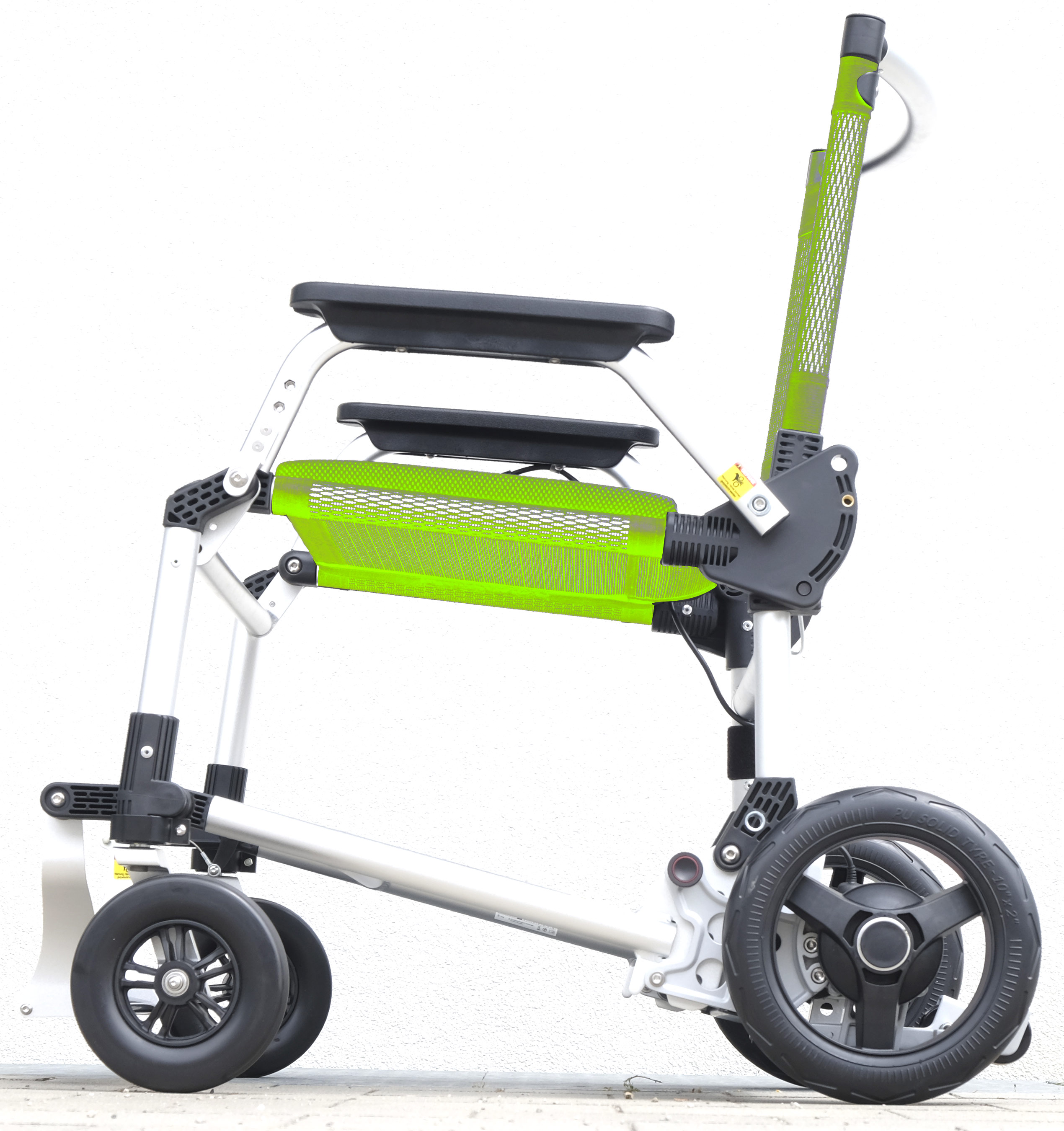 MovingStar 101 SF Ultra Light faltbarer zerlegbarer Elektrorollstuhl - grün