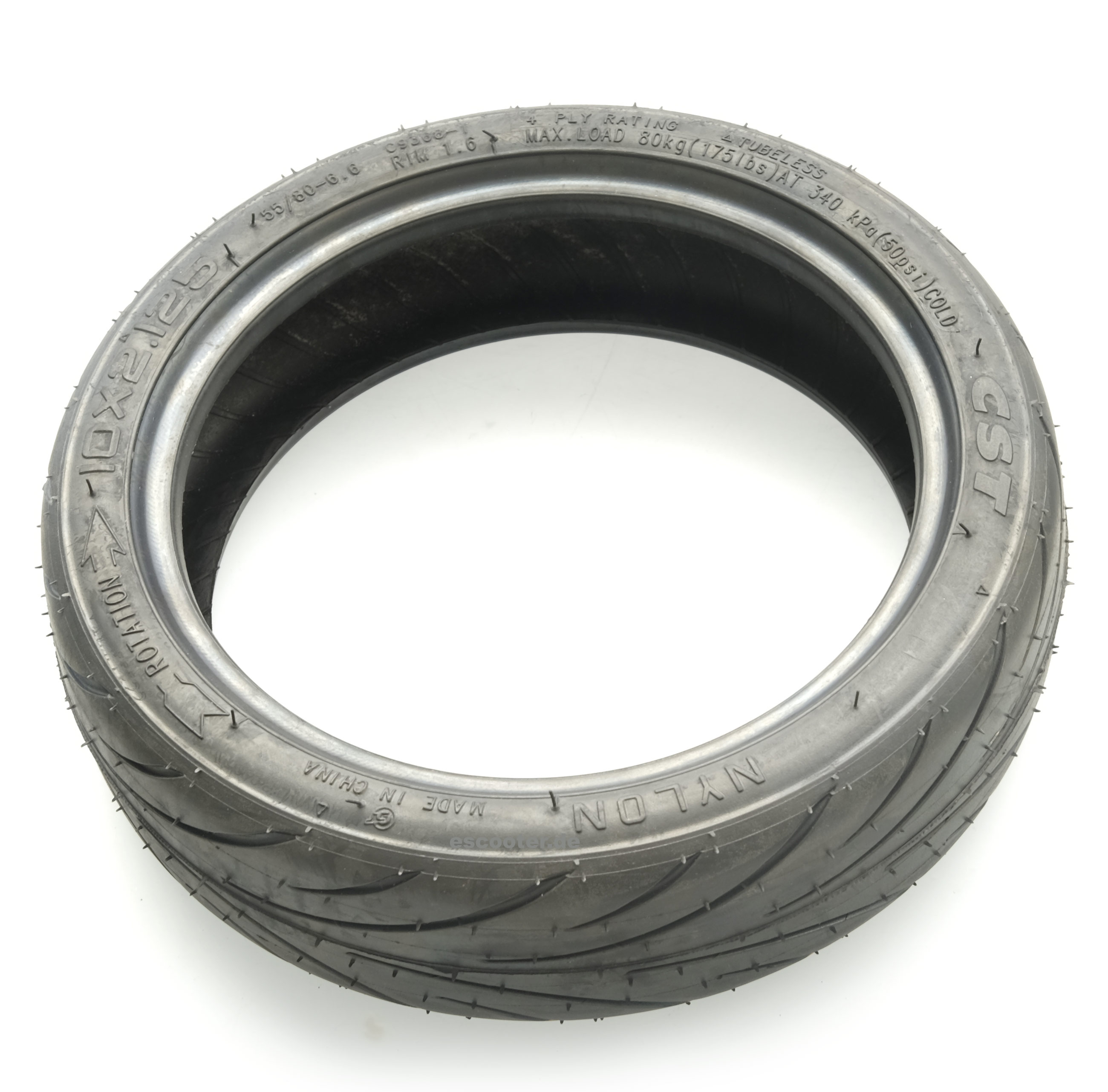 10 x 2.125 (55/80-6.6) TL CST C-9368 E-Scooter Reifen
