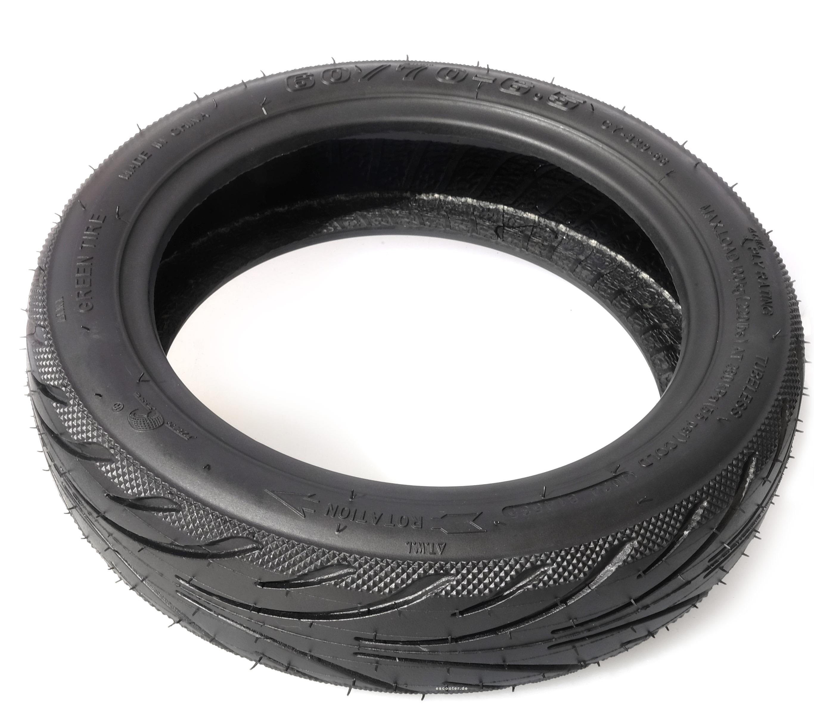 60/70-6.5  Reifen mit Pannenschutzeinlage Green Tire Segway Ninebot TL