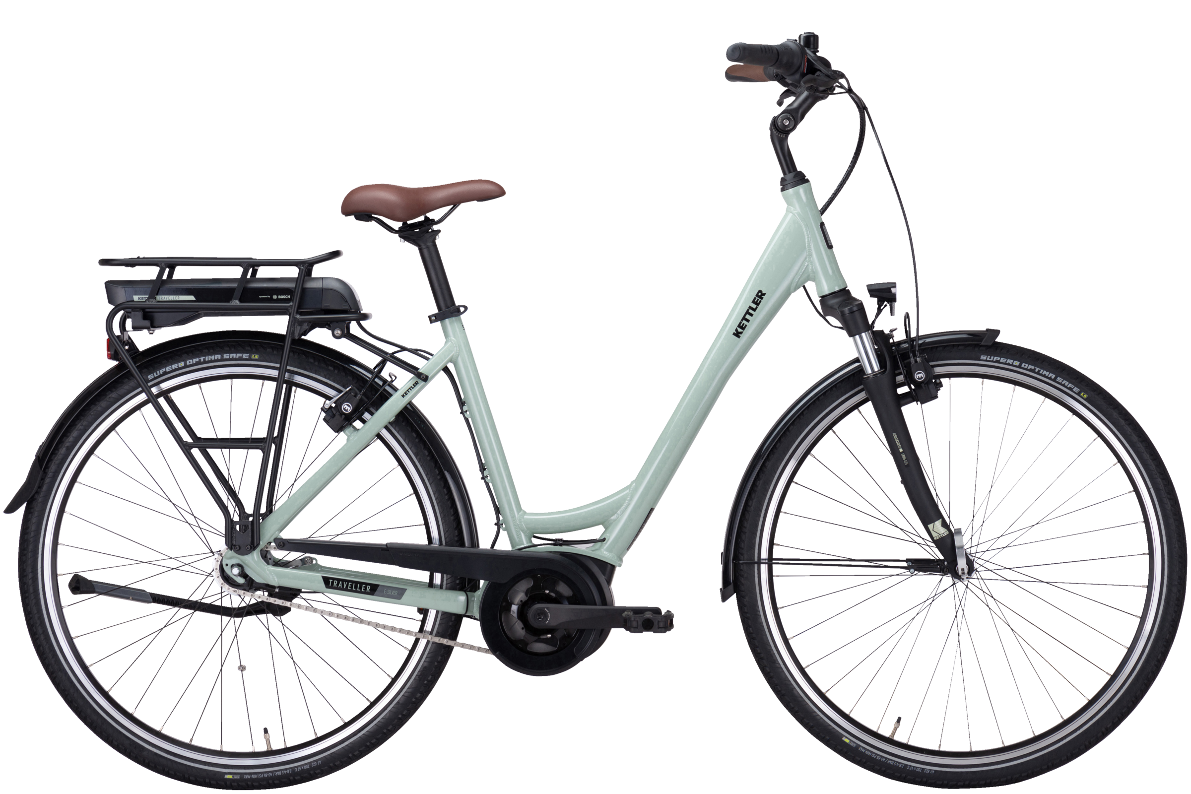 KETTLER TRAVELLER E-SILVER 7 RT - 45 cm 500 Wh