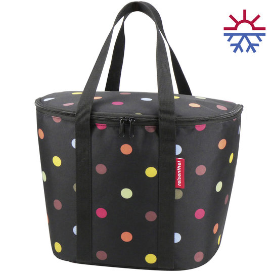 KLICKfix® Reisenthel Iso Basket Bag Thermotasche für KLICKfix Lenkerkörbe - dots