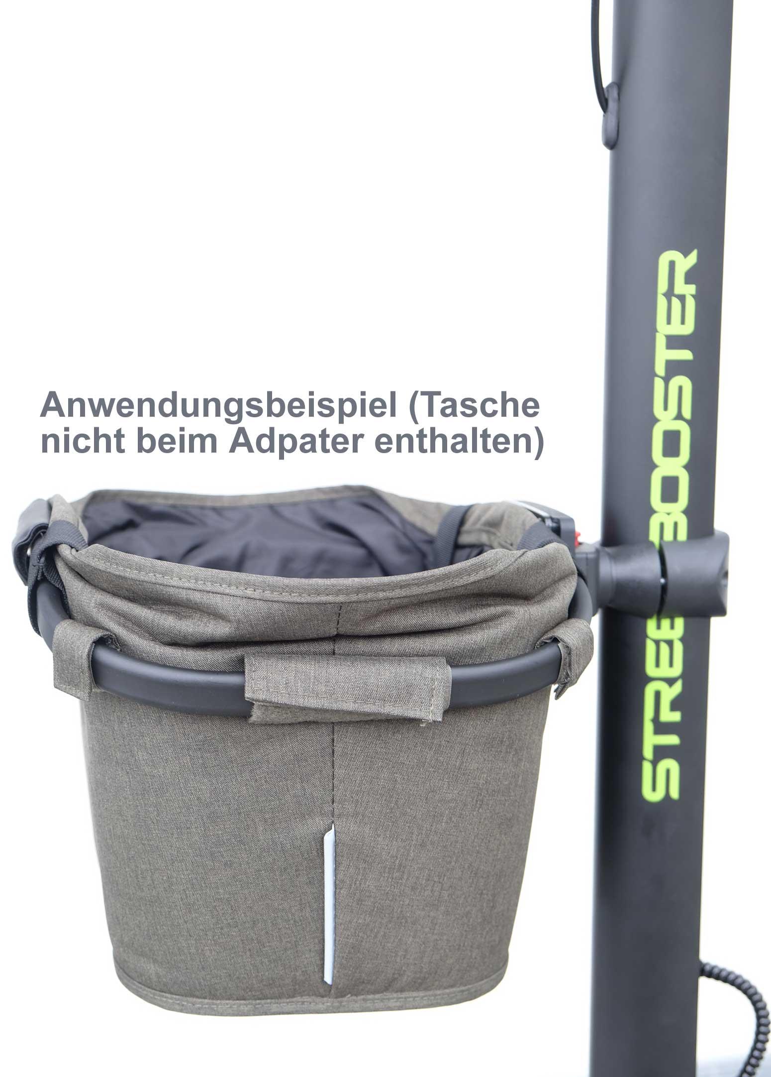 STREETBOOSTER Klickfix Halter für Taschen und Körbe