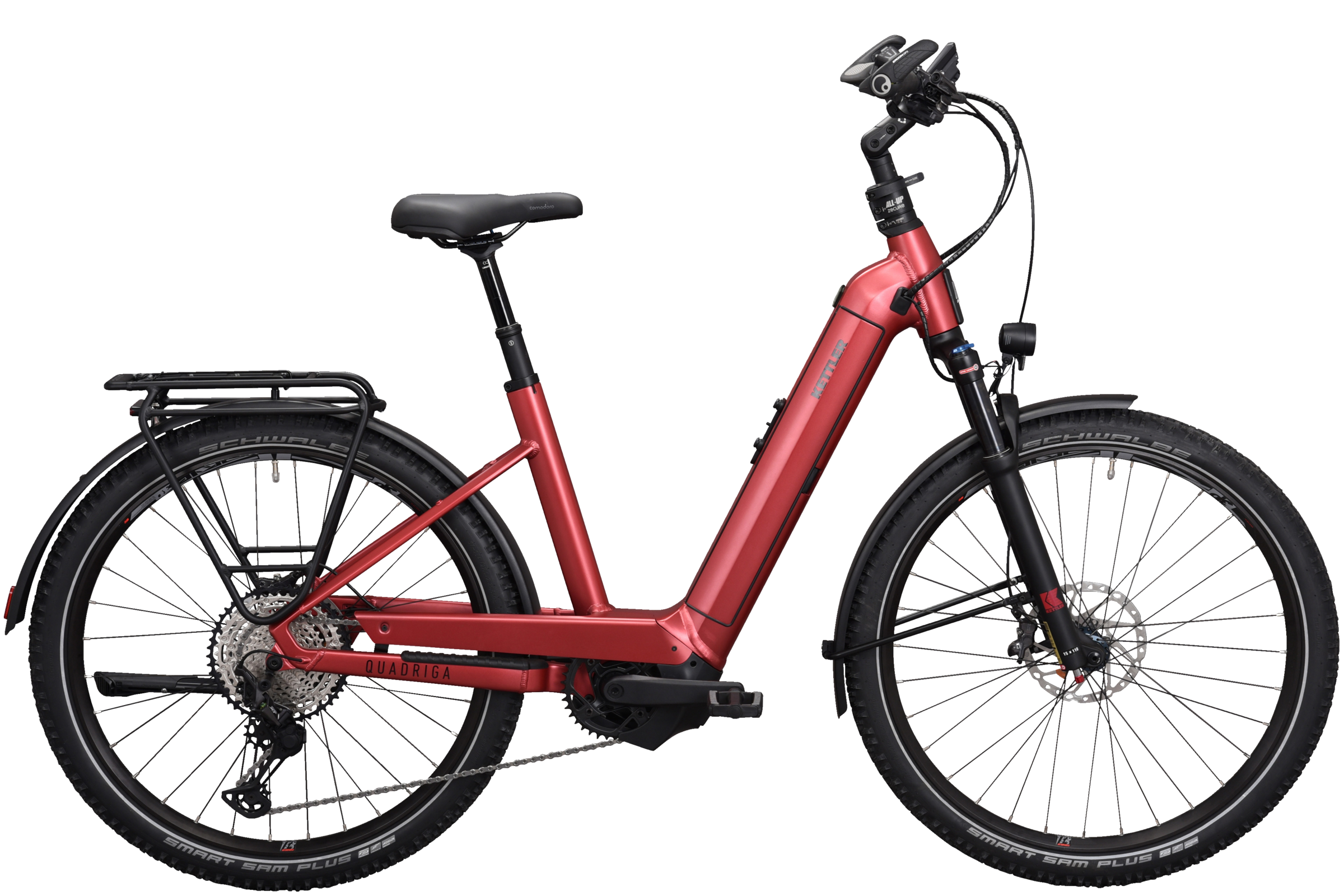 KETTLER QUADRIGA TOWN & COUNTRY COMP 750 red