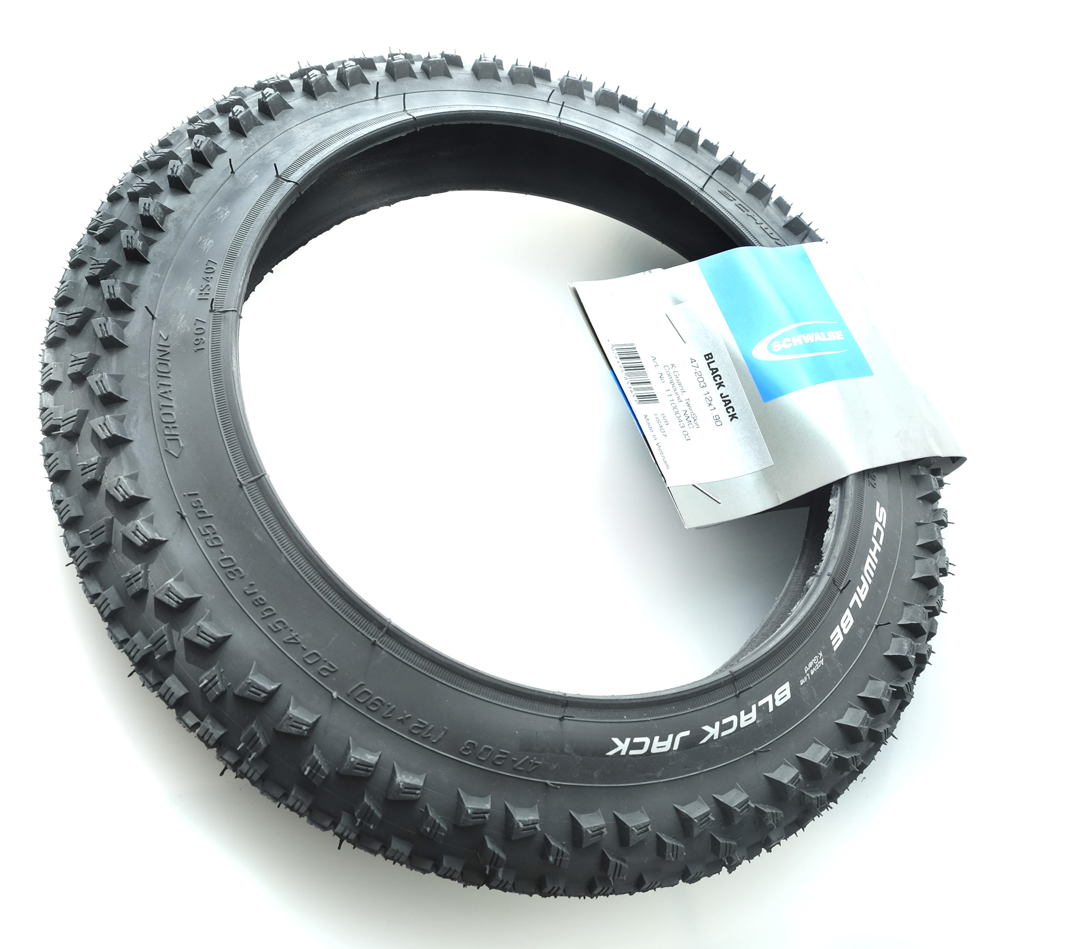 SCHWALBE Reifen Black Jack 12"