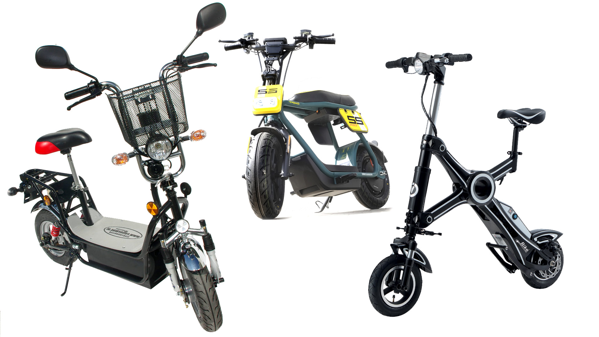 Foldable and compact E-SCOOTER WITH SEAT