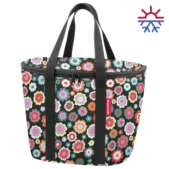 KLICKfix® Reisenthel Iso Basket Bag Thermotasche für KLICKfix Lenkerkörbe - wild flowers