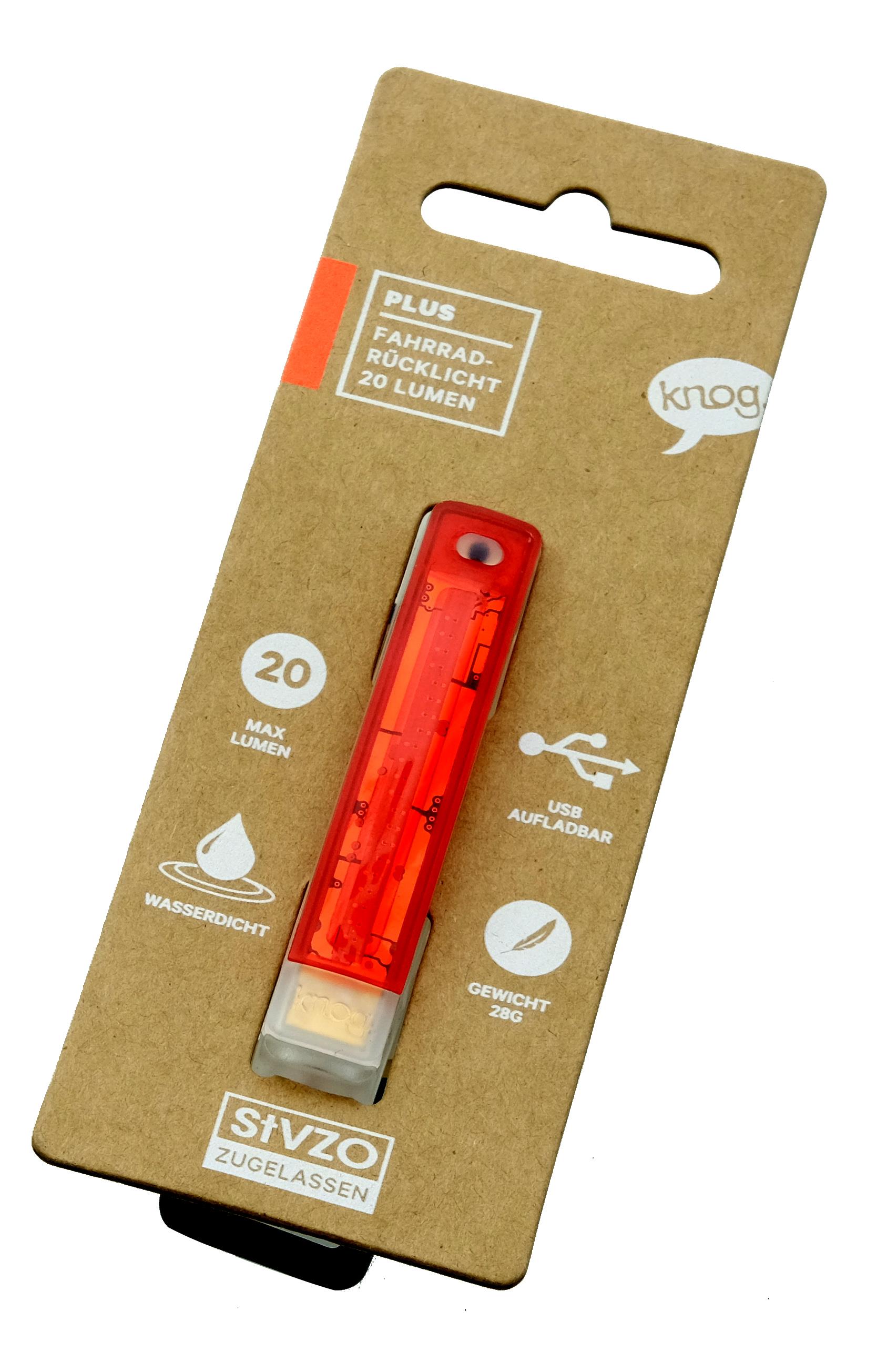 KNOG Sicherheitsleuchte Plus StVZO KNOG Sicherheitsleuchte Plus StVZO