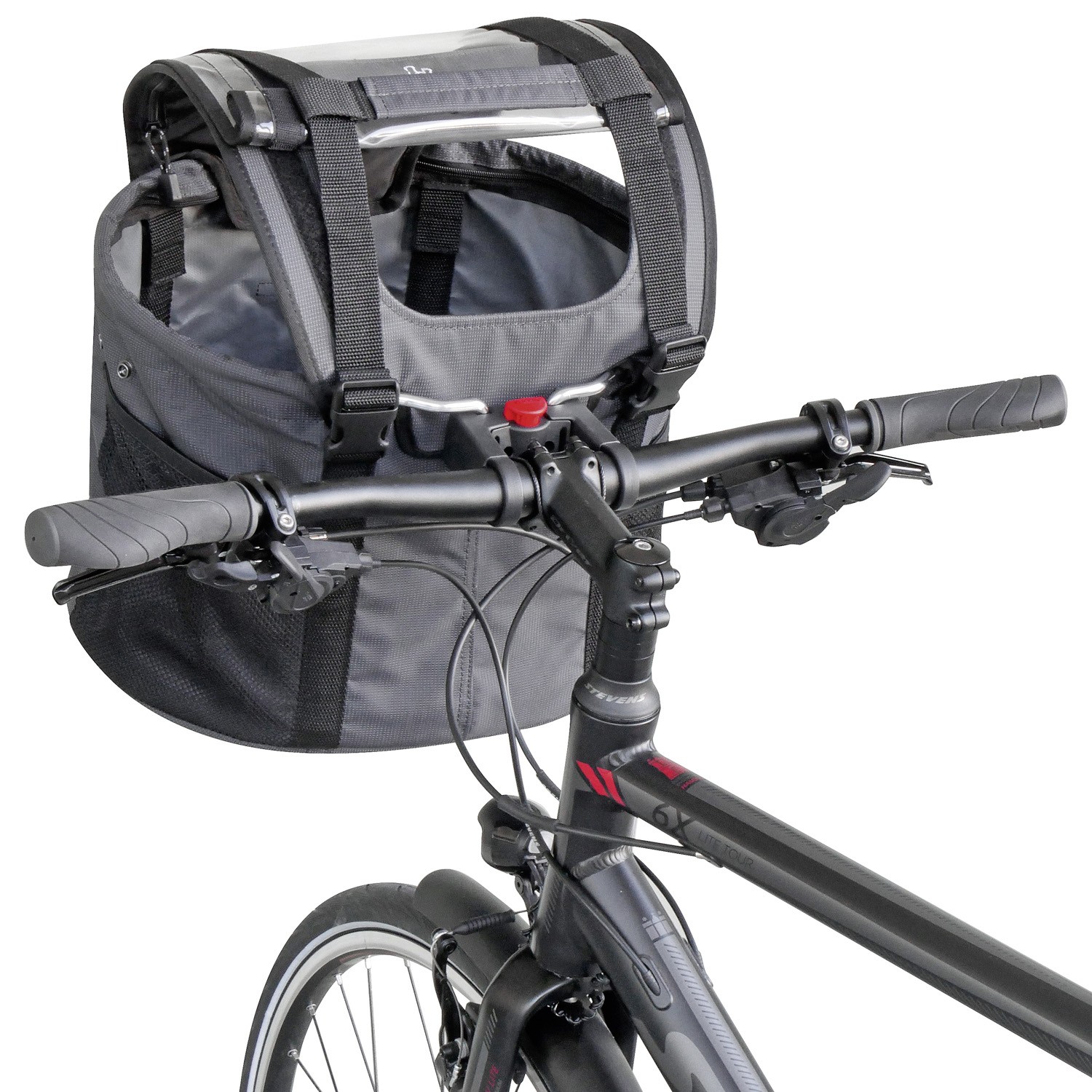 KLICKfix®  Korbtasche Doggy Hundefahrradtasche