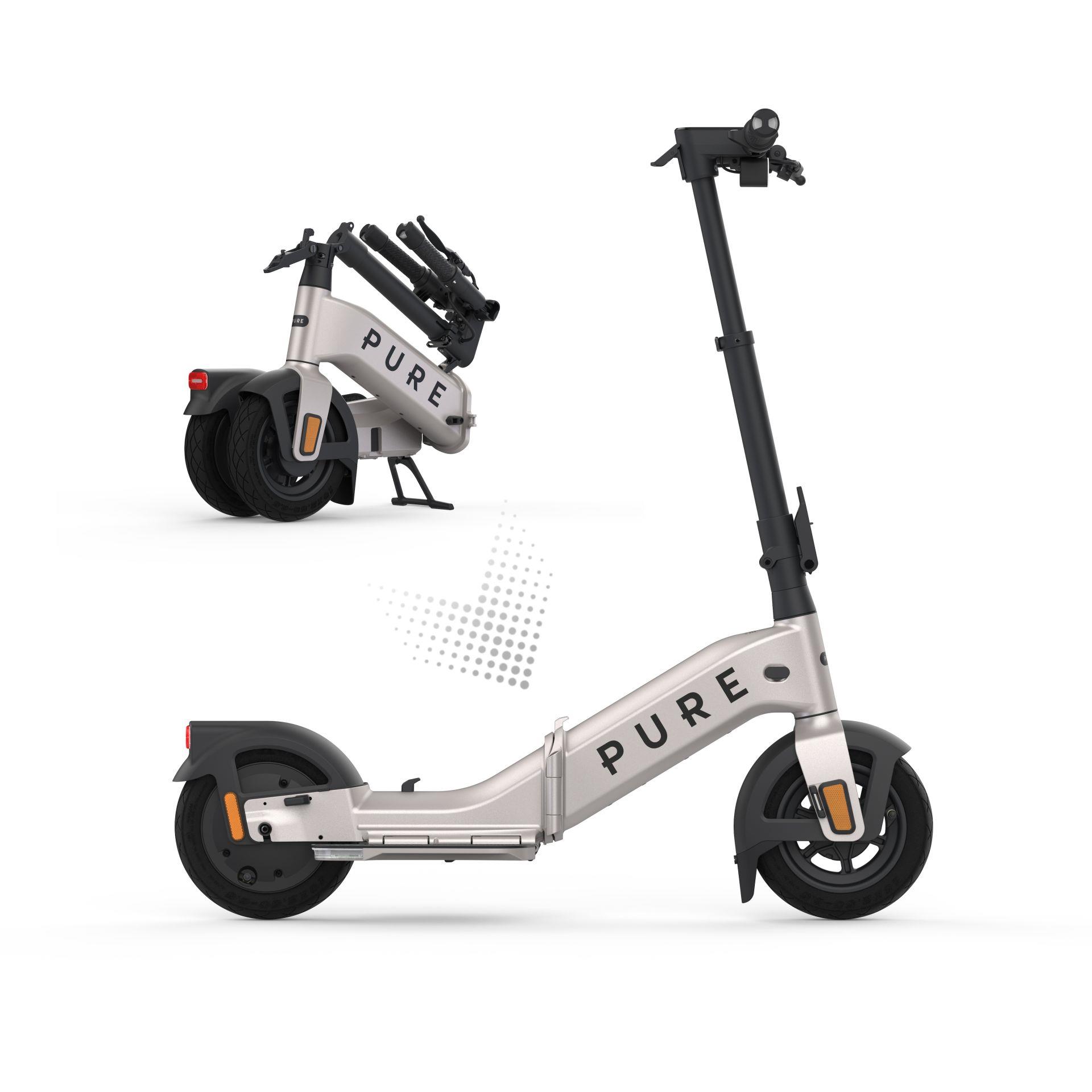 STREETBOOOSTER PURE Flex- silber ohne Zulassung in BRD - Aussteller
