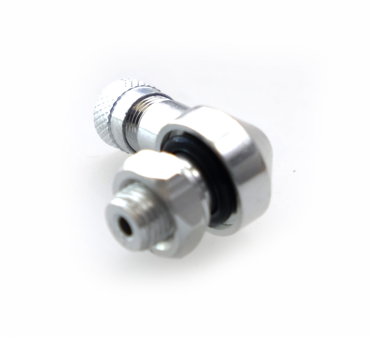 Winkel- Eckventil 90° 8,3mm silber