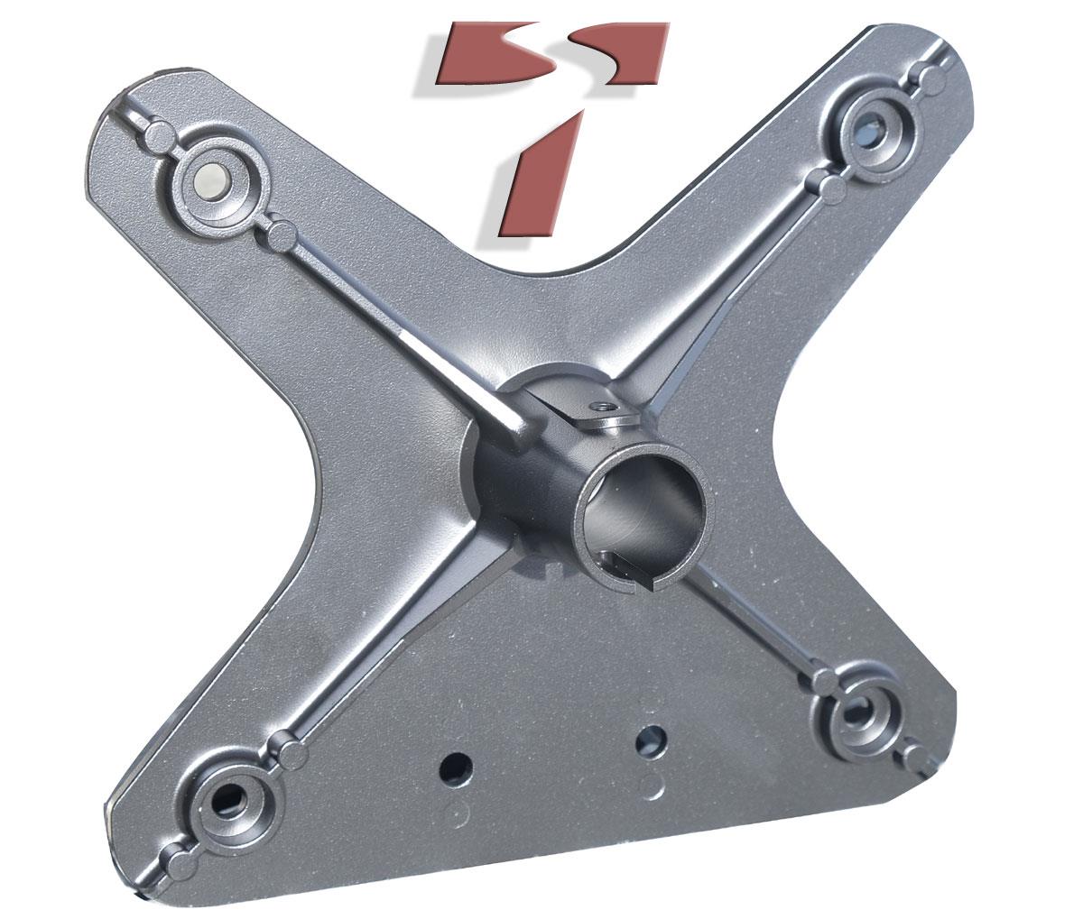 Plaque de siège - support en aluminium sous le siège du TRAVELSCOOT Plaque de siège - support en aluminium sous le siège du TRAVELSCOOT