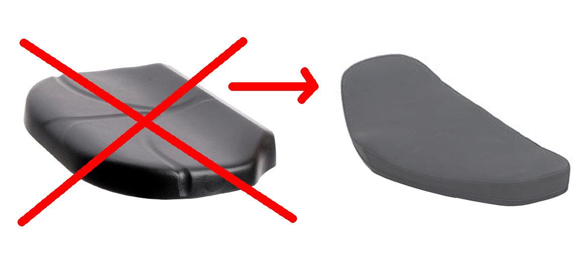 UPGRADE TRAVELSCOOT® Kompakt Sitzfläche => Komfort Sitzfläche