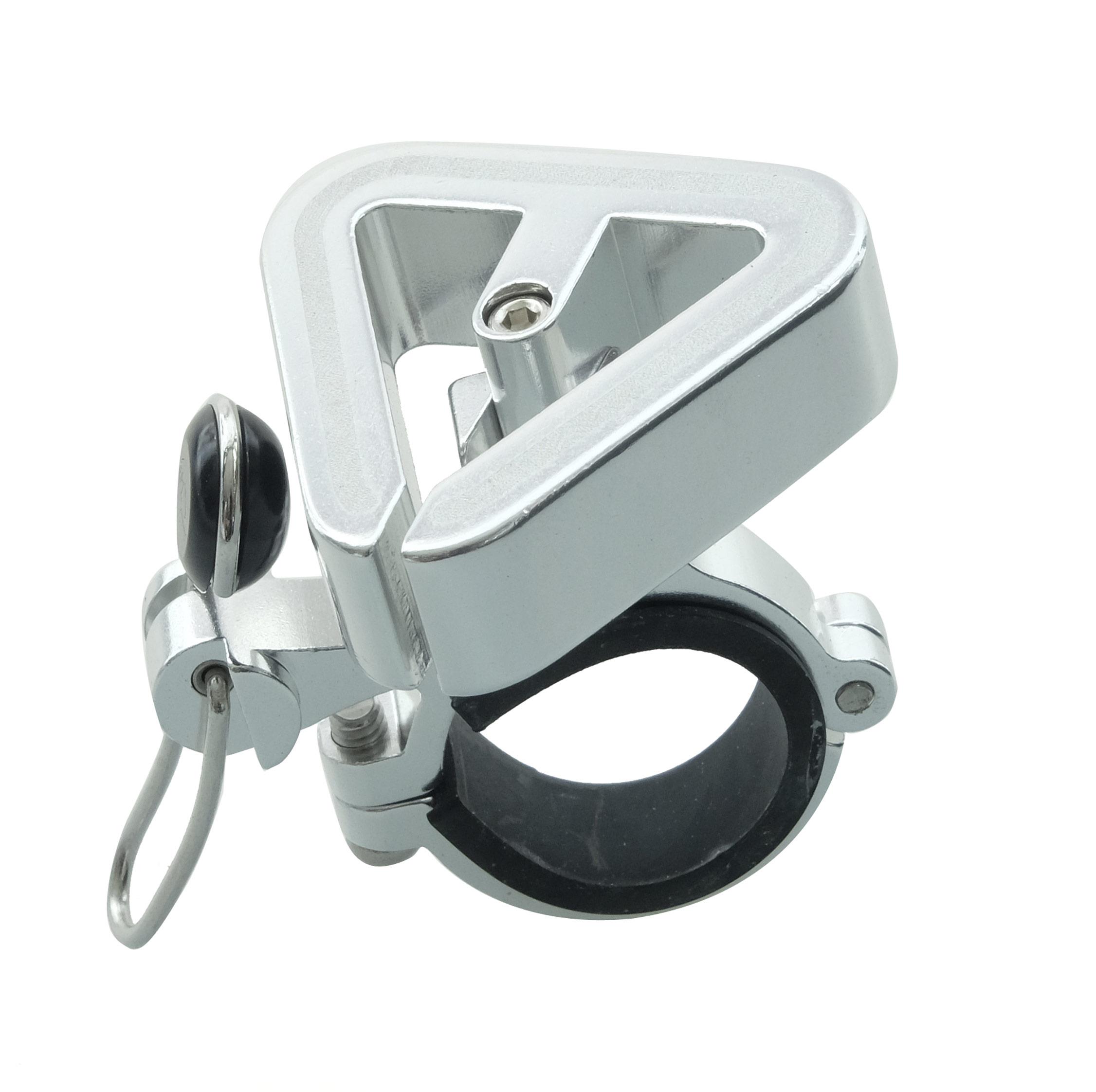 Triangle bell - ~ 6 seconds long lasting Bington! - silver Triangle bell - ~ 6 seconds long lasting Bington! - silver