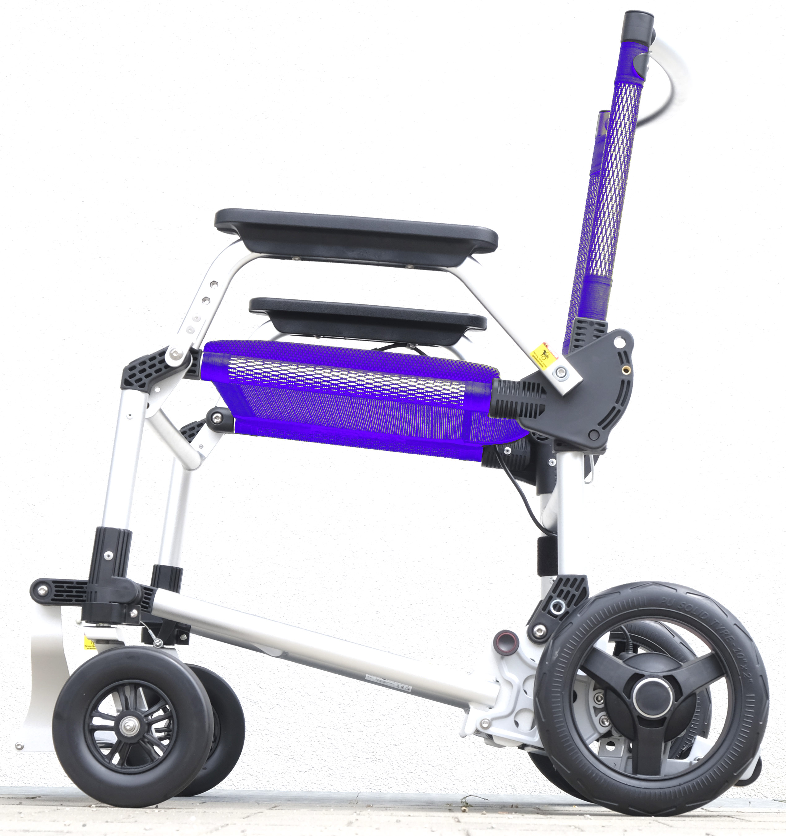 MovingStar 101 SF Ultra Light faltbarer zerlegbarer Elektrorollstuhl- blau