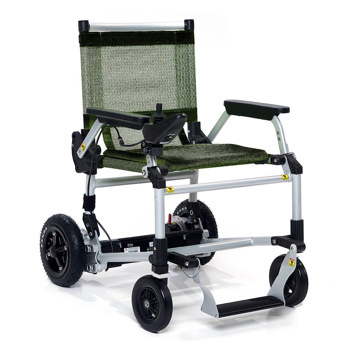 MOVINGSTAR 101 foldable power wheelchair - black