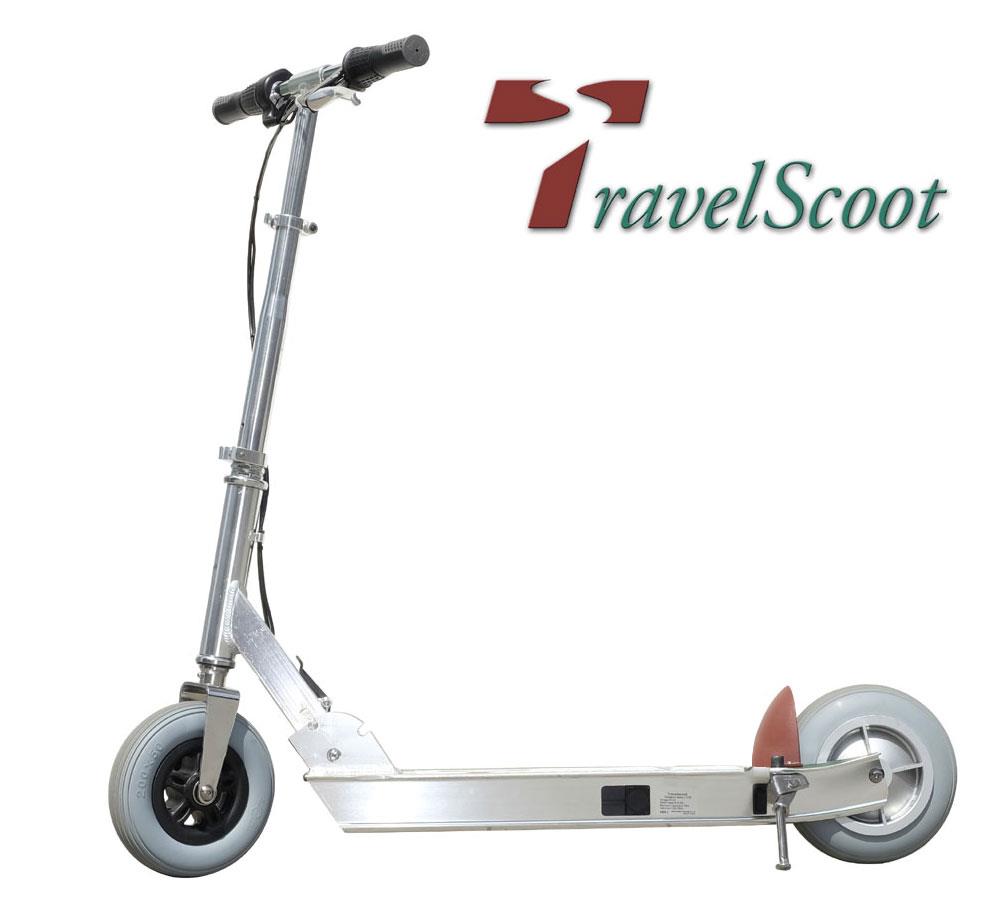 TRAVELSCOOT 2W VERLEIH im Alucase TRAVELSCOOT 2W VERLEIH im Alucase
