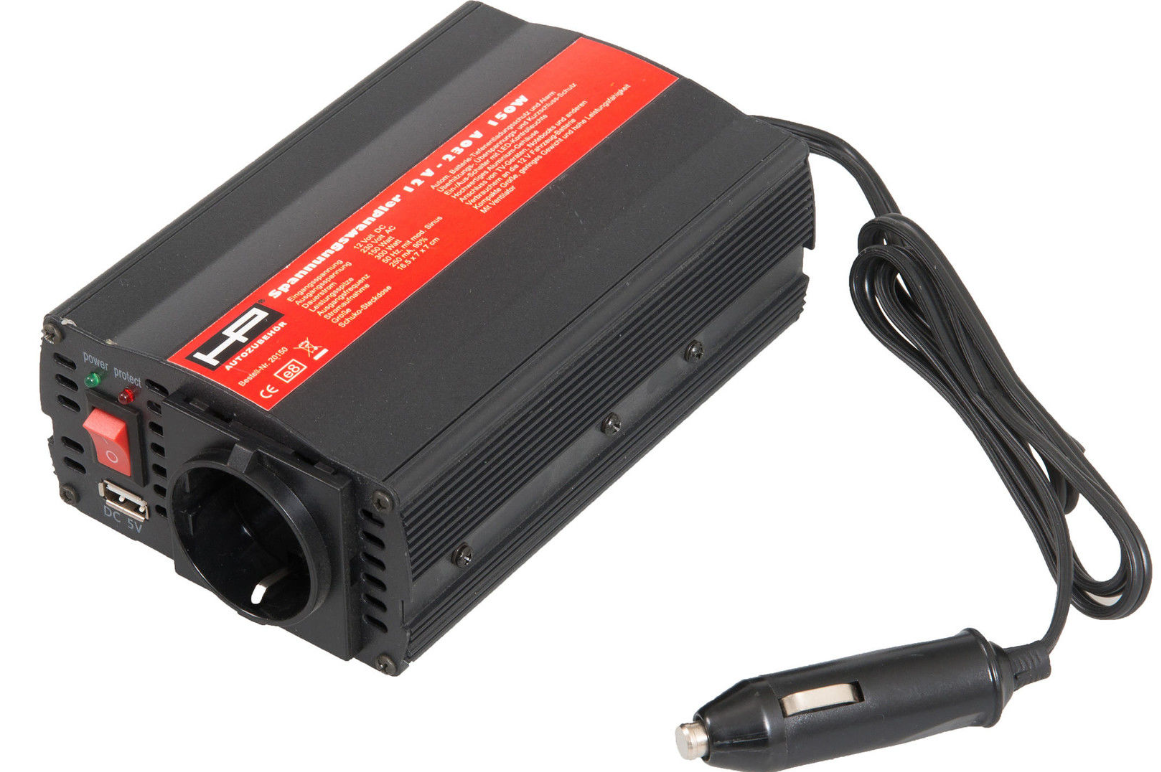 12V - 230V DC-AC HP Wechselrichter Spannungswandler 12V - 230V DC-AC HP Wechselrichter Spannungswandler