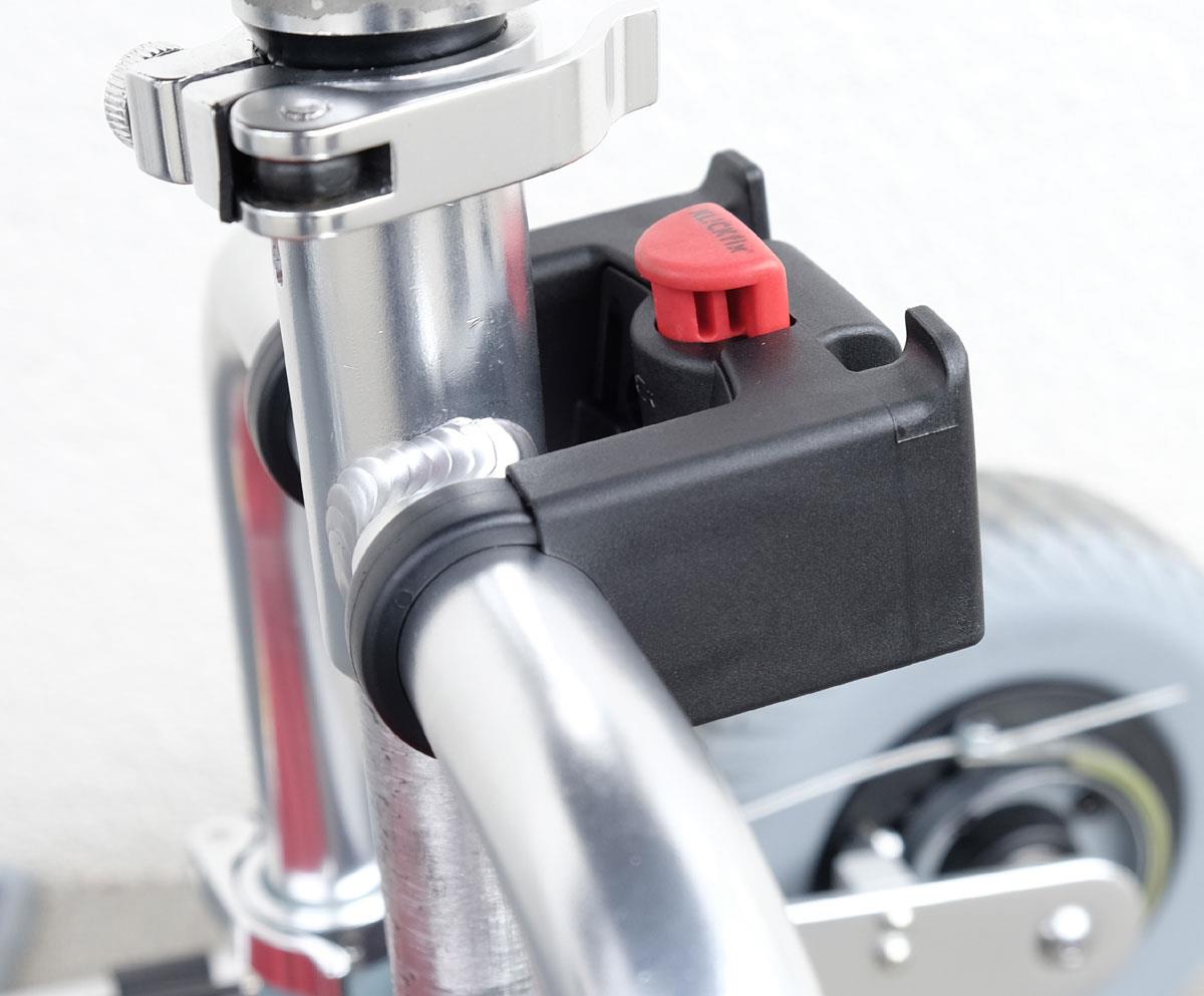 KLICKfix® adapter horizontal mounting Ø 22-26mm