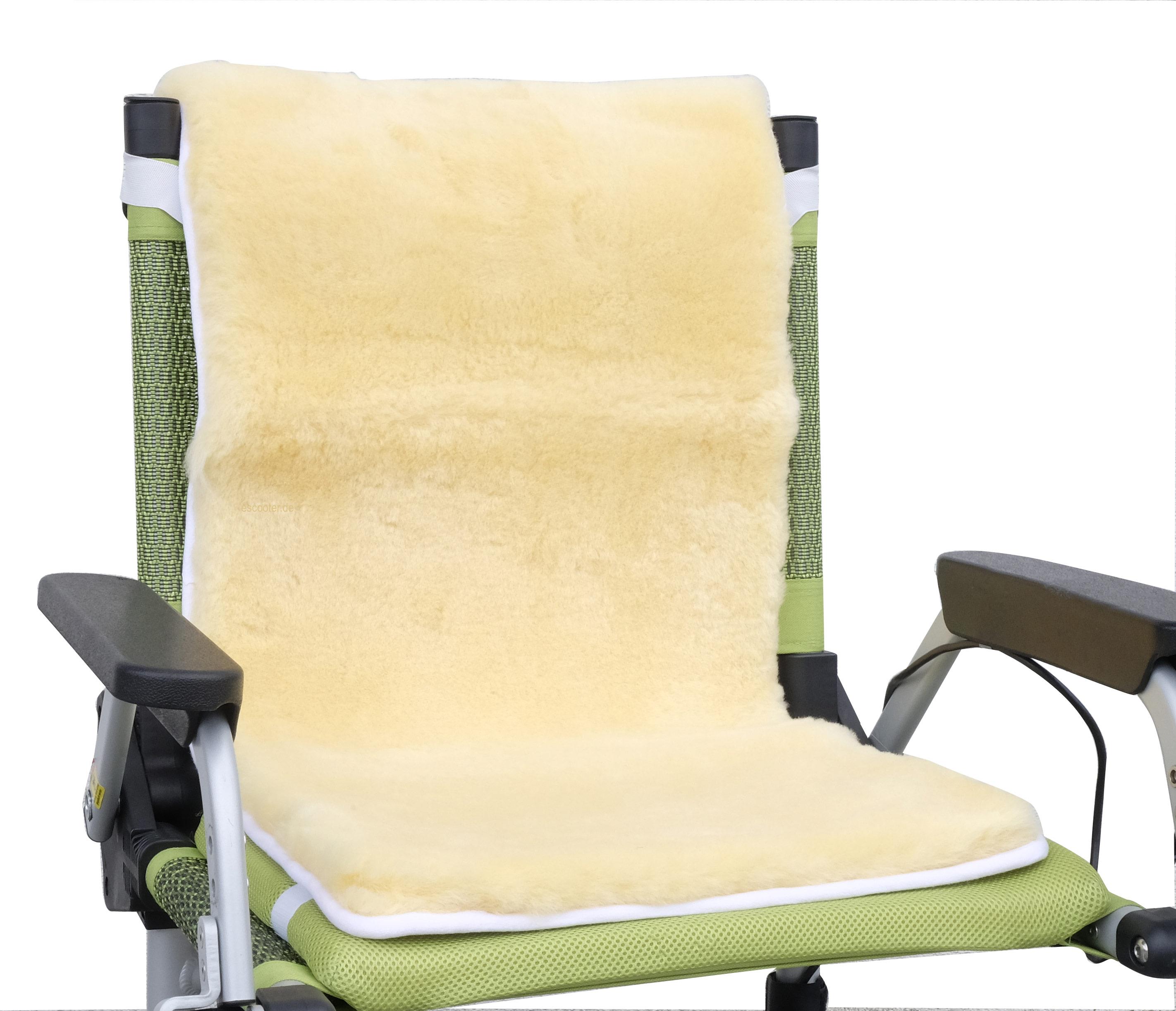 Schaf-Fell Sitzbezug für Rollstühle Schaf-Fell Sitzbezug für Rollstühle