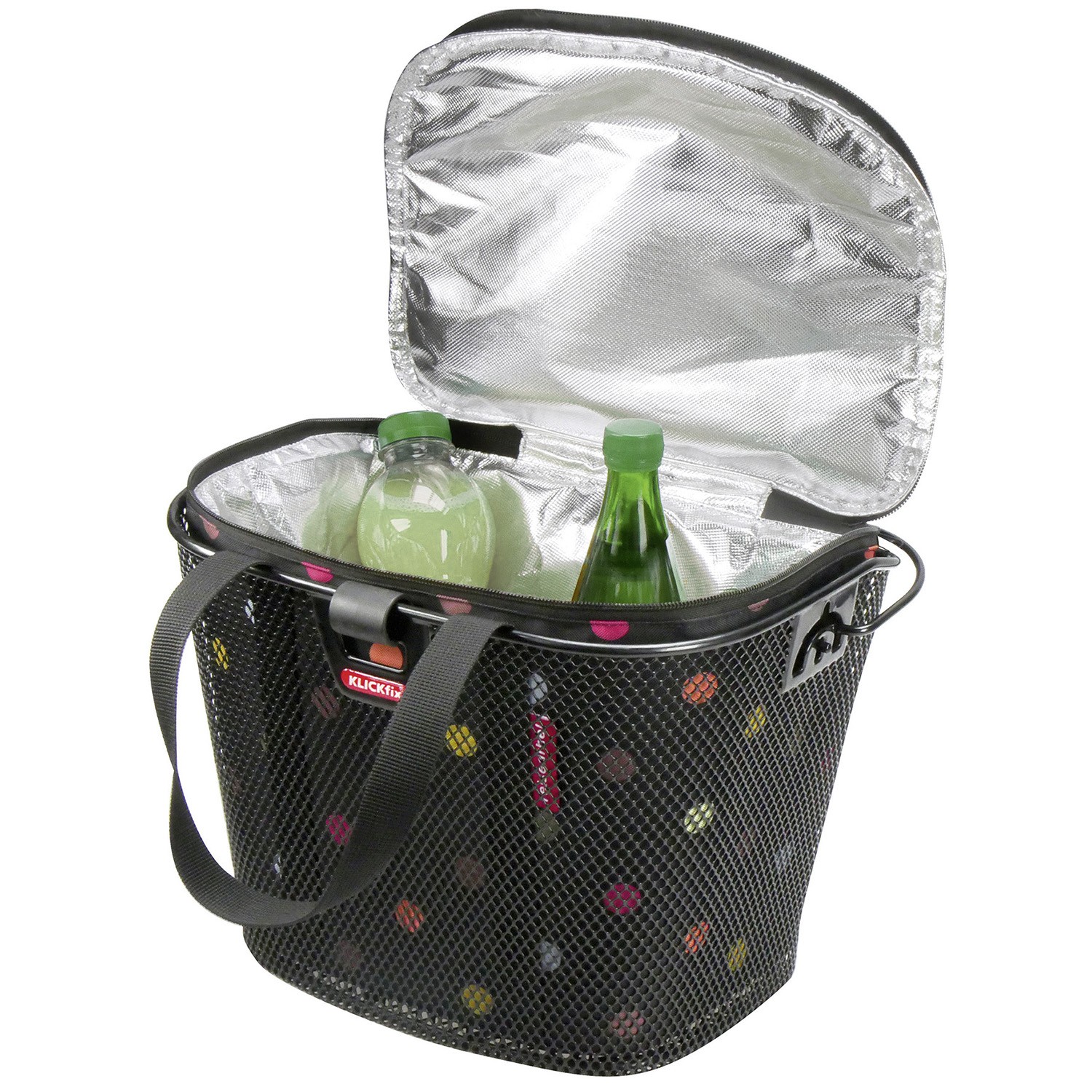 KLICKfix® Reisenthel Iso Basket Bag Thermotasche für KLICKfix Lenkerkörbe - dots