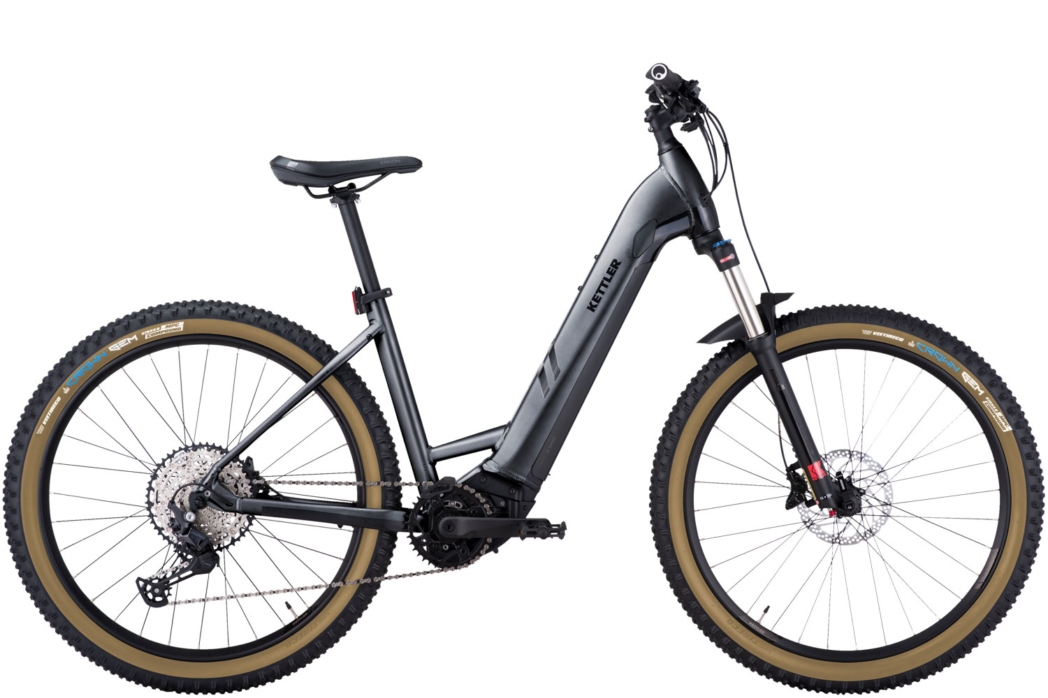 KETTLER  E-Transhill CX12 - 48er mattsilber