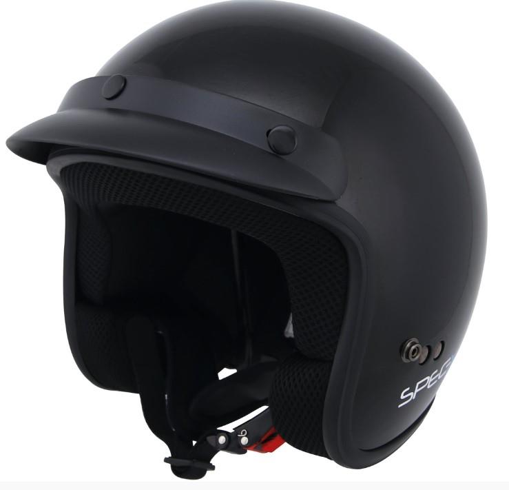 SPEC-X jet helmet black