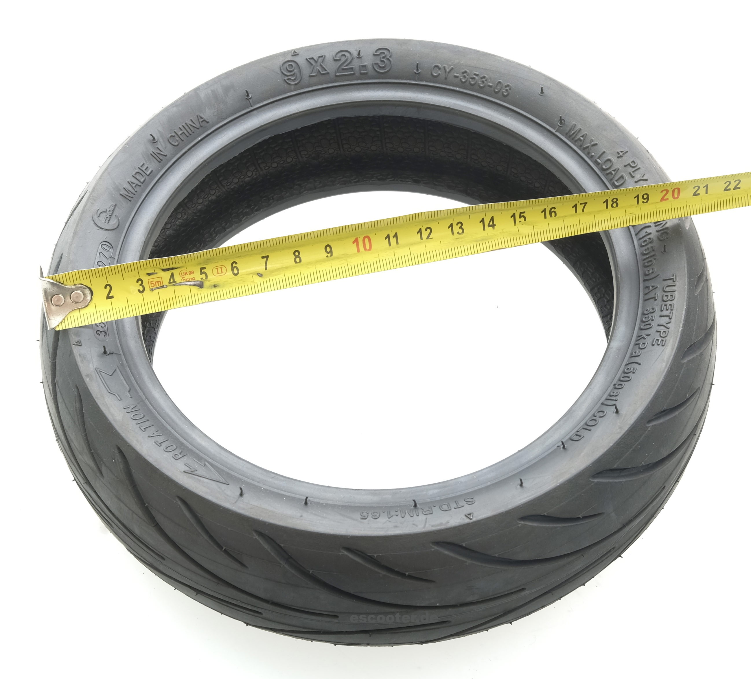 9 x 2.3 TT Cordial E-Scooter Reifen CY-353-03