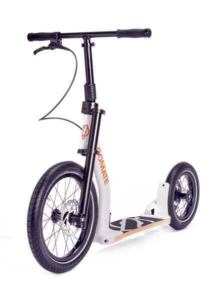 gomate TR3 staep Tretroller - schwarz