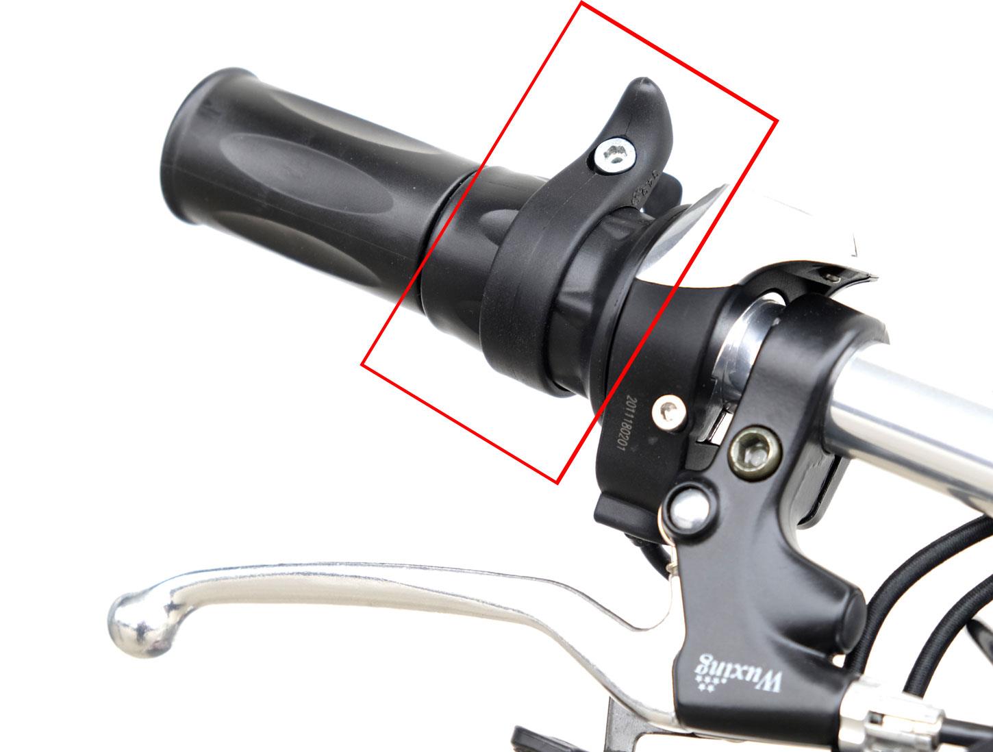 Daumengasschelle Handentlastung für Handregler