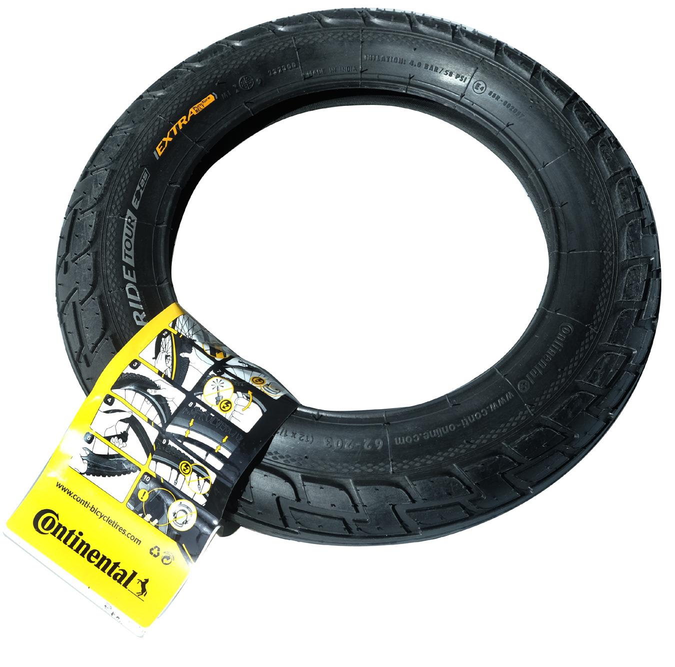 12.5 x 2 1/4 Reifendecke 62-203 Continental Ride Tour 12.5 x 2 1/4 Reifendecke 62-203 Continental Ride Tour