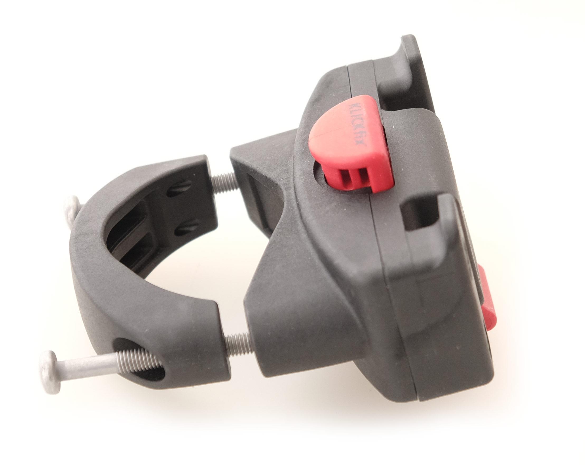 KLICKfix® Adaptateur de guidon Caddy Oversized vertical Ø 36 - 55 mm KLICKfix® Adaptateur de guidon Caddy Oversized vertical Ø 36 - 55 mm