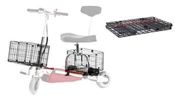 TRAVELSCOOT® Faltbarer Korb für vorne oder hinten
