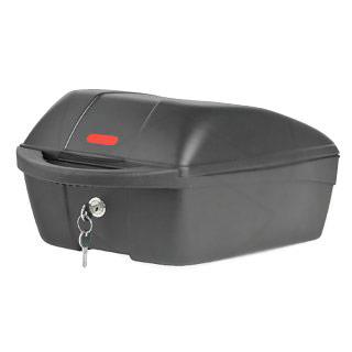 Kunststoffbox für Gepäckträger ~11 L inkl. 2 Schlüsse Kunststoffbox für Gepäckträger ~11 L inkl. 2 Schlüsse