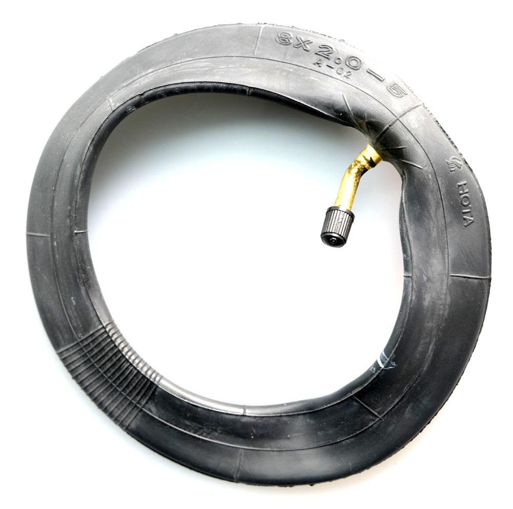 8x2.0-5 Schlauch mit schraegem Autoventil 8x2.0-5 Schlauch mit schraegem Autoventil