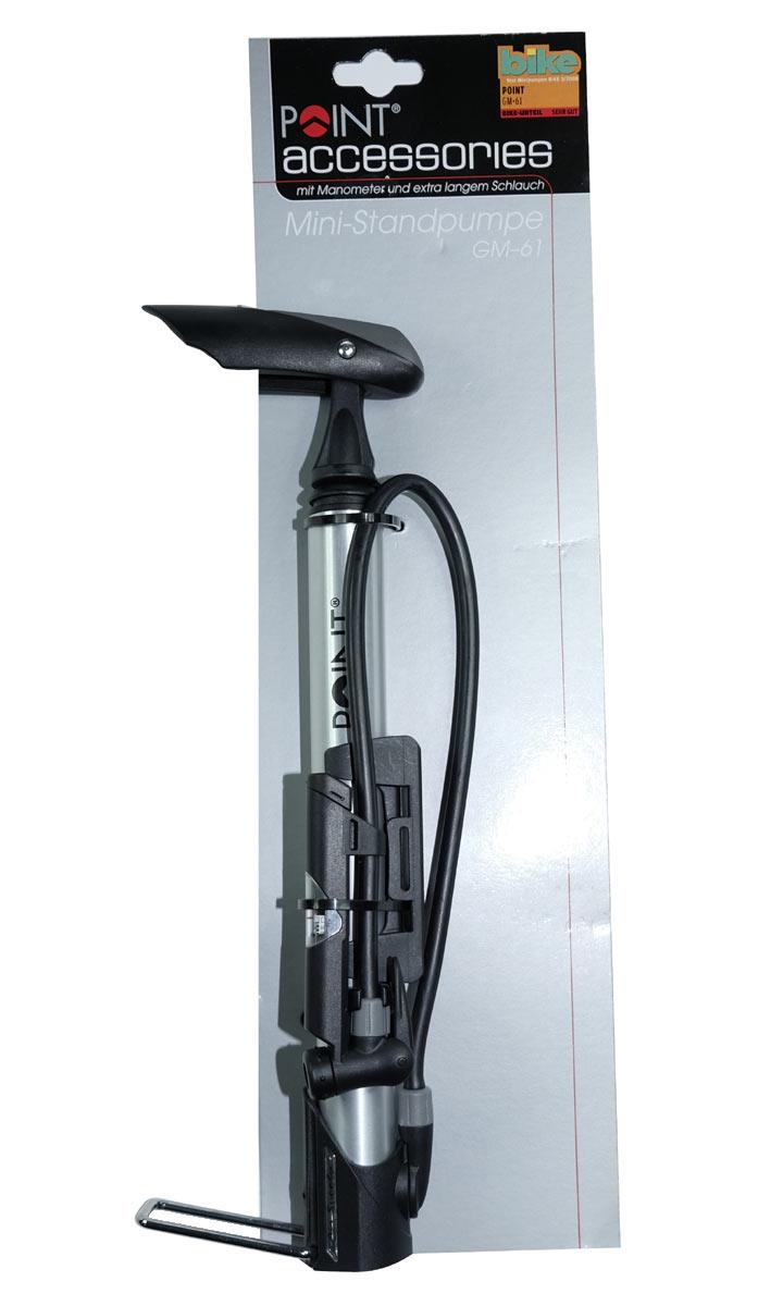 Min-Standpumpe POINT mit Manometer Min-Standpumpe POINT mit Manometer