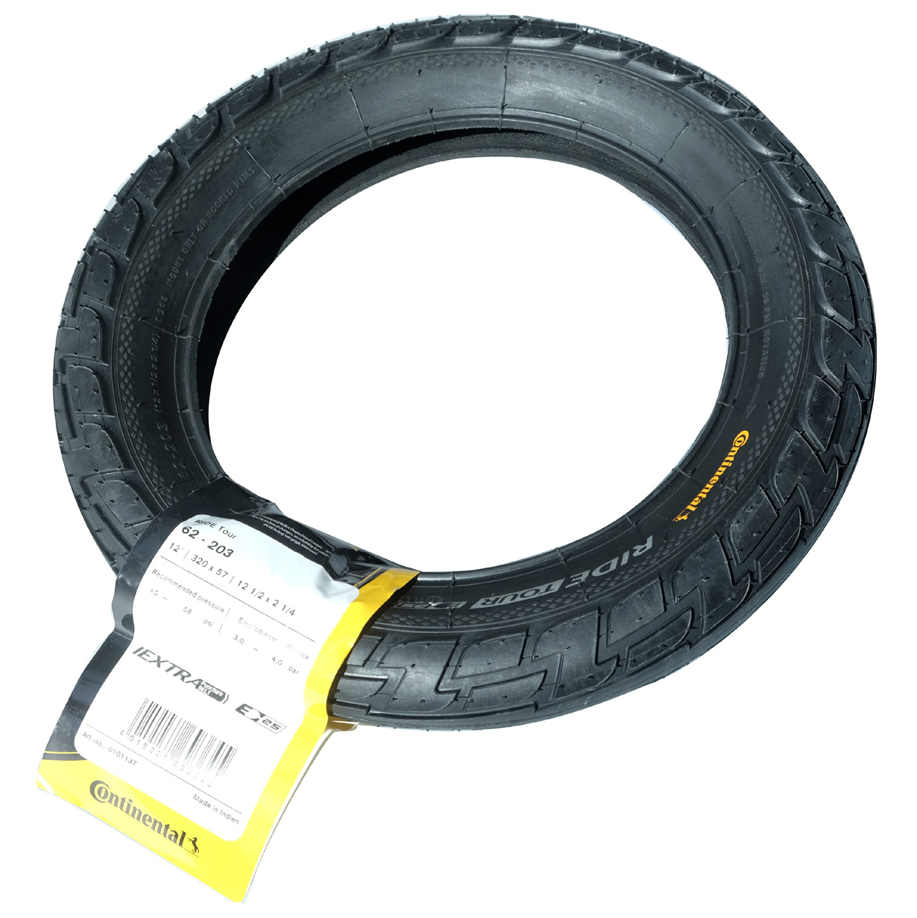 12.5 x 2 1/4 Reifendecke 62-203 Continental Ride Tour