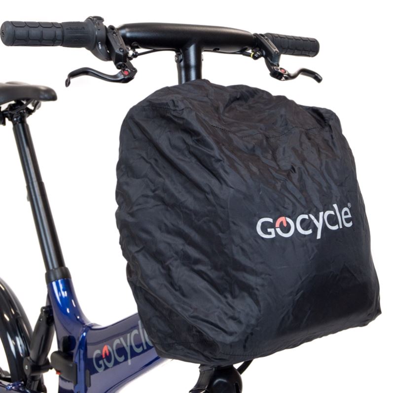 GOCYCLE front pannier rain cover Regenüberzug für Tasche
