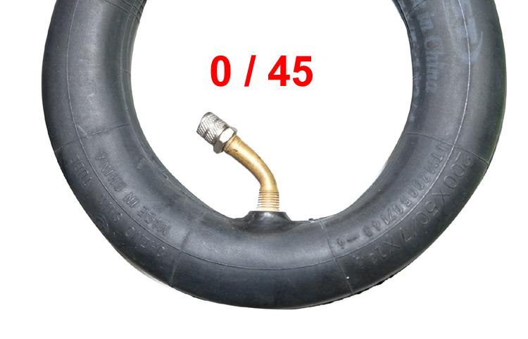 6 x 1 1/4 Schlauch (schraeges 45° Autoventil 0° in Laufrichtung) 6 x 1 1/4 Schlauch (schraeges 45° Autoventil 0° in Laufrichtung)