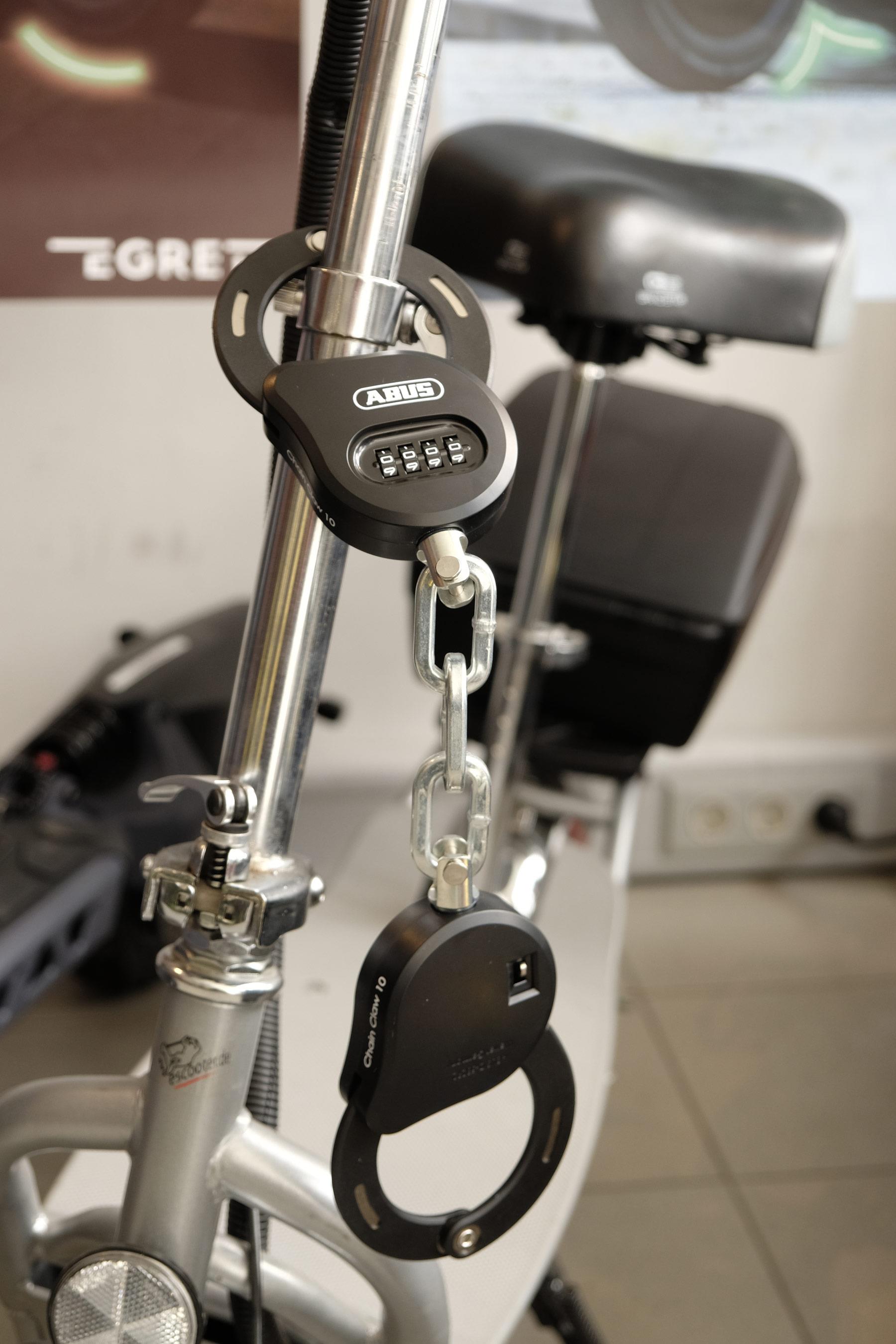 Serrure à menottes ABUS Chain Claw 10