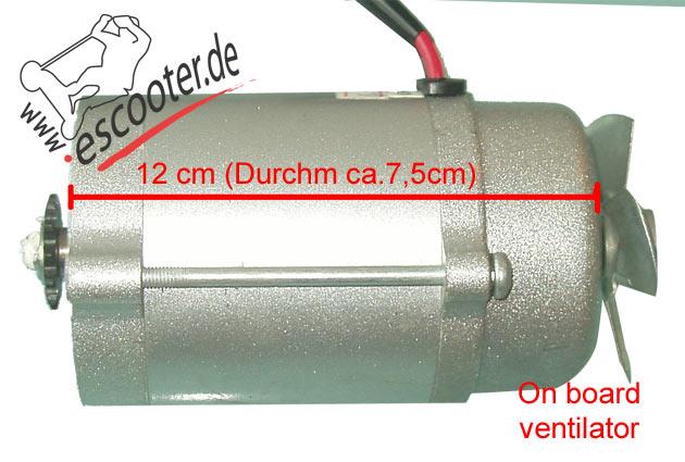Elektromotor 36 Volt 500 Watt Chainritzel Elektromotor 36 Volt 500 Watt Chainritzel