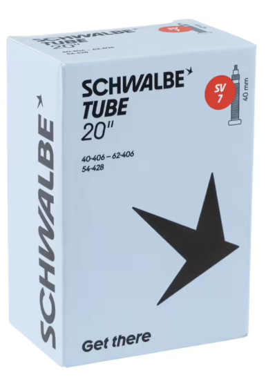 SCHWALBE 20" Schlauch Nr. 7 SV