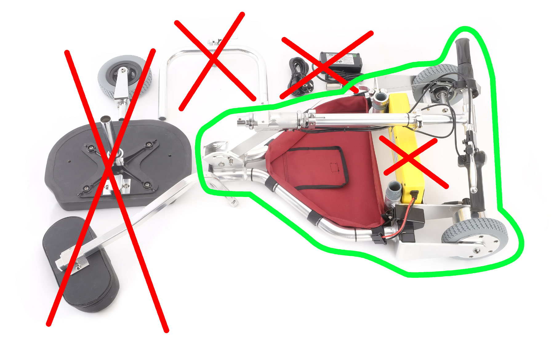 TravelScoot Rahmen zur Reparatur einschicken