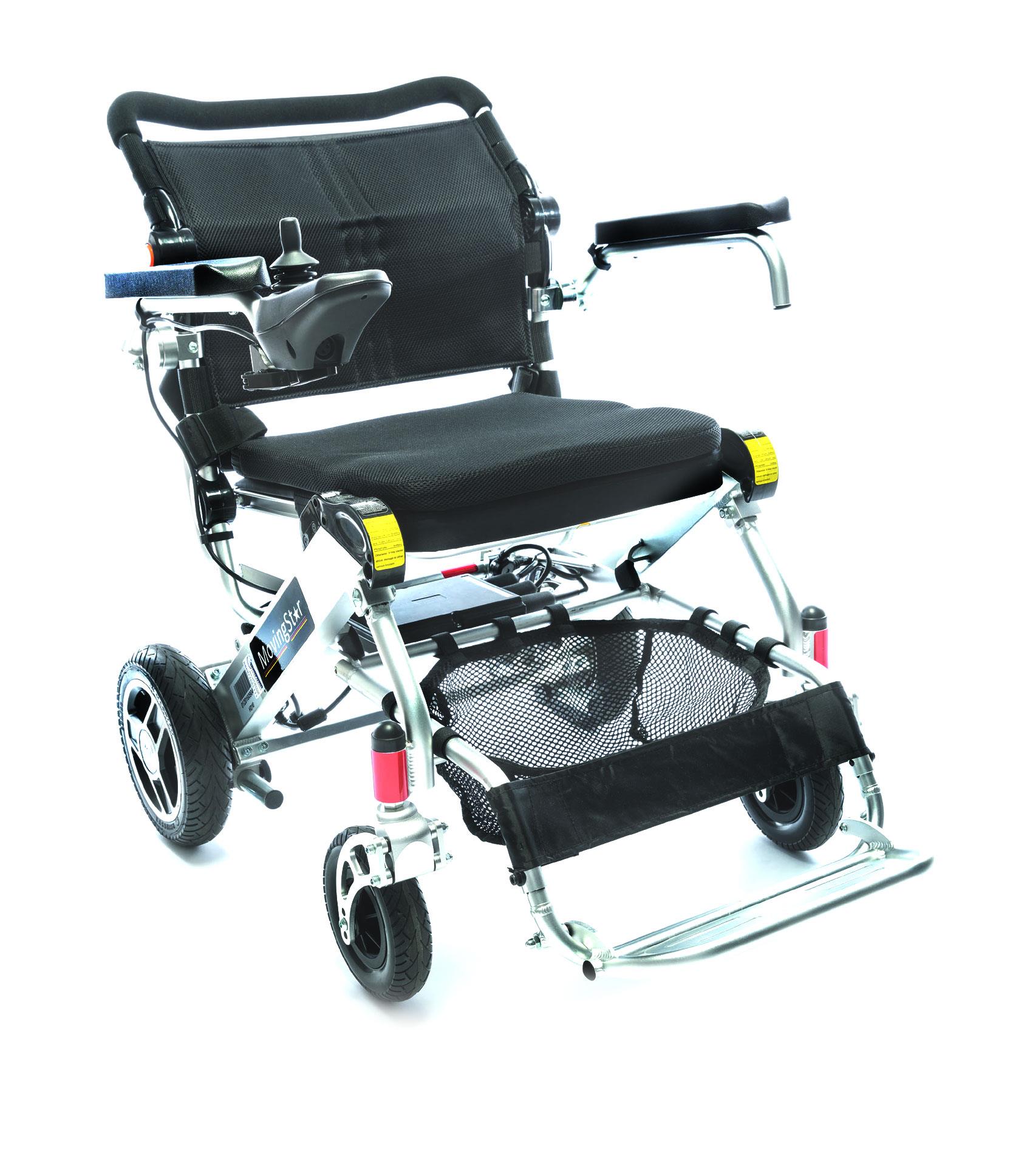 MOVINGSTAR 401 foldable power wheelchair - exhibition vehicle