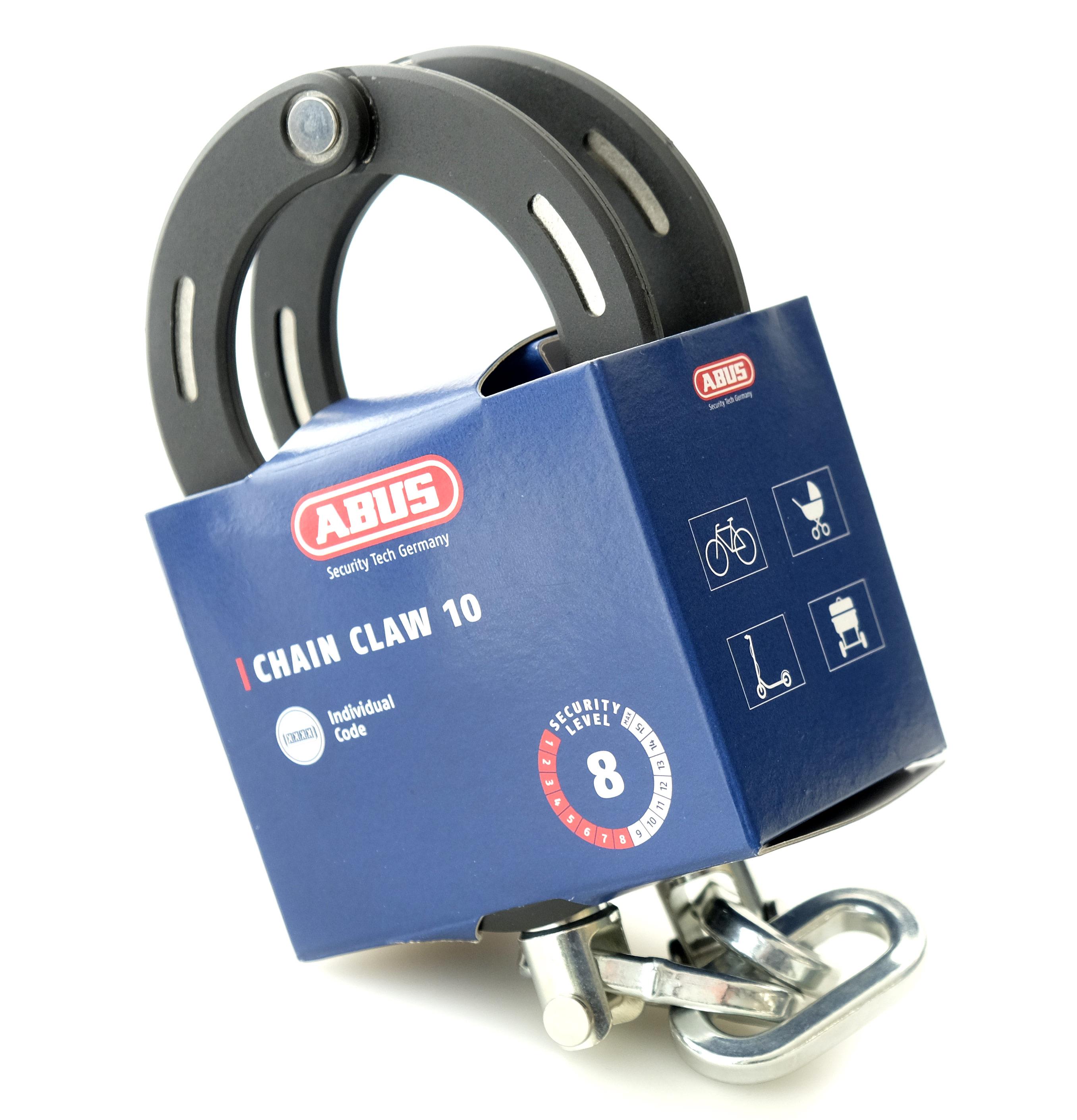 Serrure à menottes ABUS Chain Claw 10