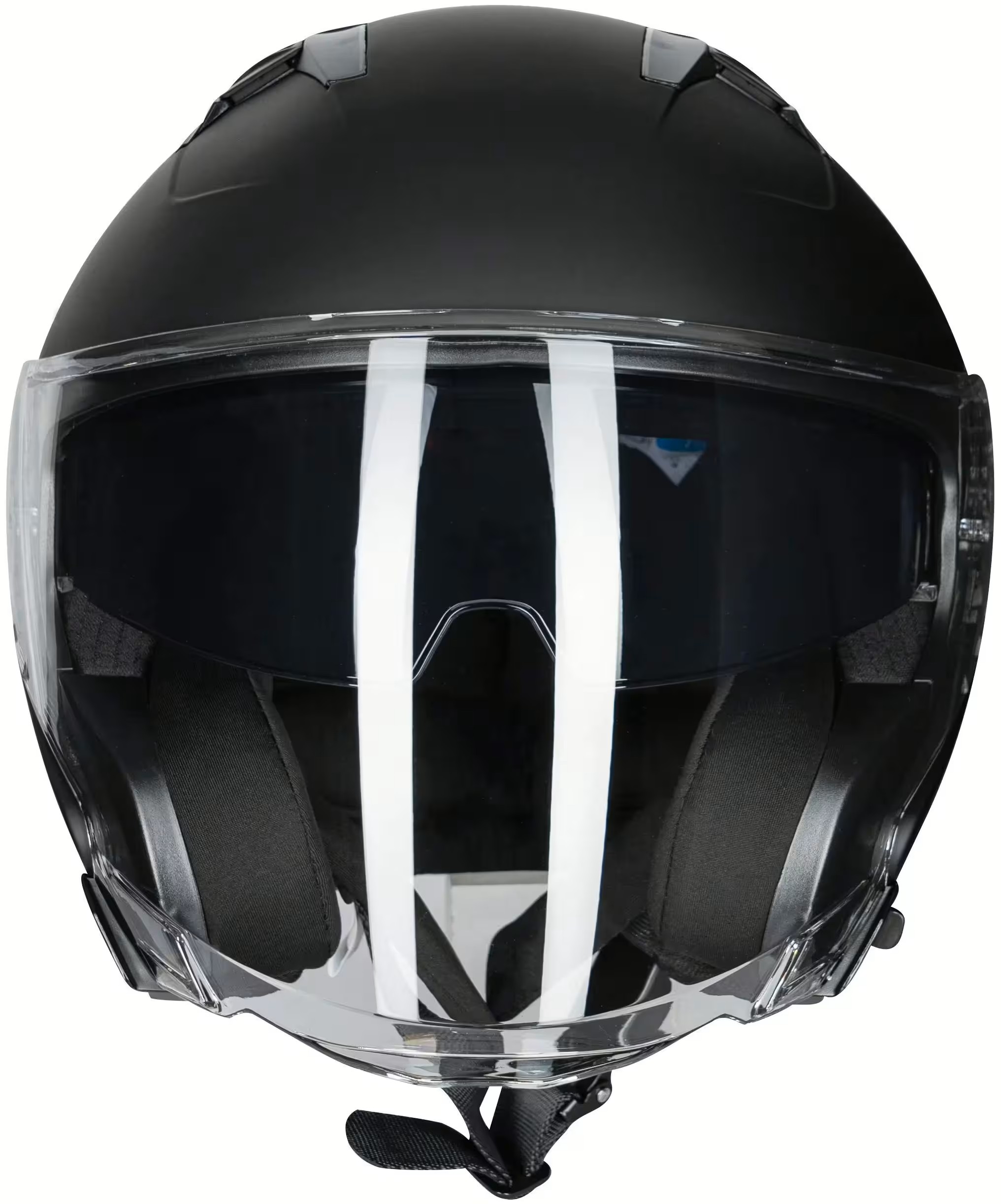 HELM SPEC-X Jethelm SX-22.03 STINGER JET - XL 61-62 cm mattschwarz