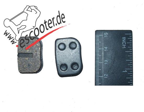 Bremsbelagsatz Belaege Pads NEWeScooter hinten Bremsbelagsatz Belaege Pads NEWeScooter hinten